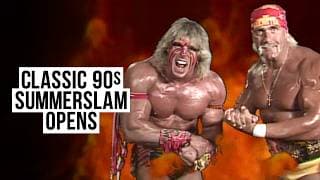 Classic 90s SummerSlam opens | Turn up the HEAT!