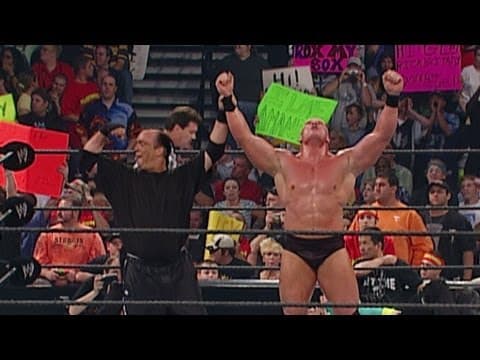 The Hardy Boyz vs. Brock Lesnar & Paul Heyman: Judgment Day 2002