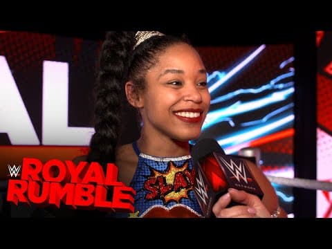 Bianca Belair on top of the world following Royal Rumble win: Royal Rumble Exclusive, Jan. 31, 2021