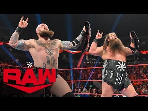 The Viking Raiders capture Raw Tag Team Titles: Raw, Oct. 14, 2019