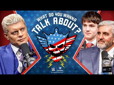 Cody Rhodes talks to WWE superfans Sean & Finn Rhatigan | What Do You Want to Talk About?