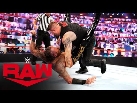 Kevin Owens vs. Aleister Black – No Disqualification Match: Raw, Oct. 12, 2020