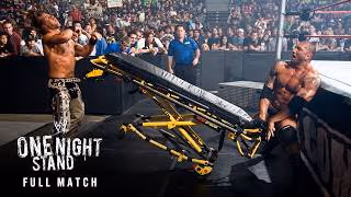FULL MATCH: Shawn Michaels vs. Batista | Stretcher Match: WWE One Night Stand 2008