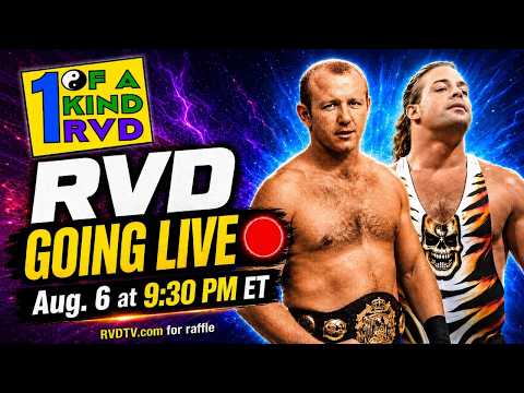 RVD Goes LIVE TONIGHT & Honors Dory Funk Jr.! ? 8/6 @ 9:30 PM ET!