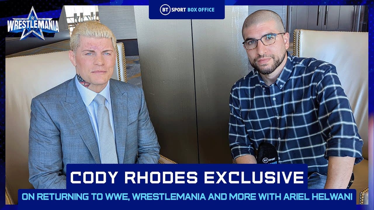 EXCLUSIVE: Cody Rhodes Joins Ariel Helwani On Big WWE Return, Ambitions & Tony Khan | WrestleMania