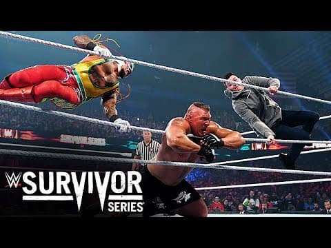 Rey Mysterio and son blast Brock Lesnar with double 619: Survivor Series 2019 (WWE Network)