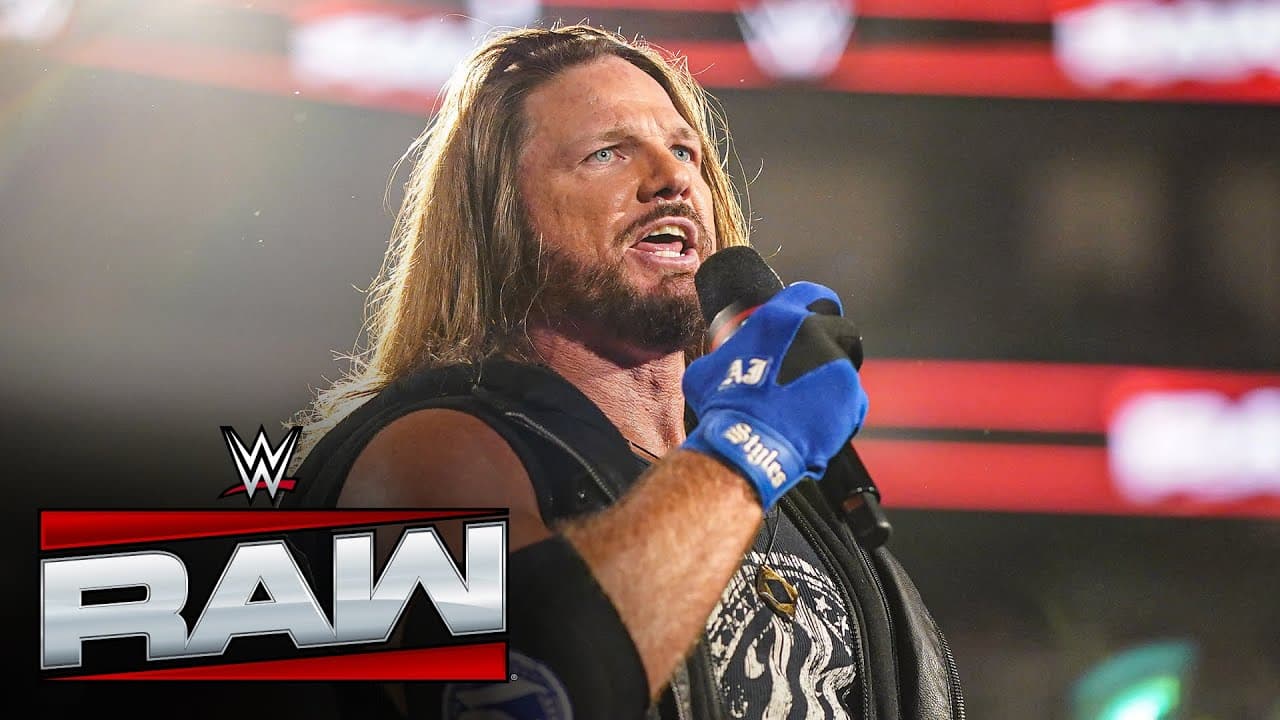 AJ Styles GOES OFF on Monday Night Raw officials: Raw highlights, Sept. 8, 2025