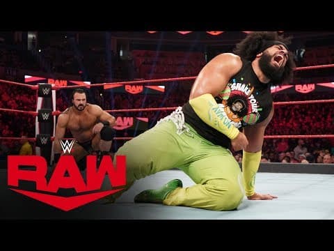 No Way Jose vs. Drew McIntyre: Raw, Jan. 6, 2020