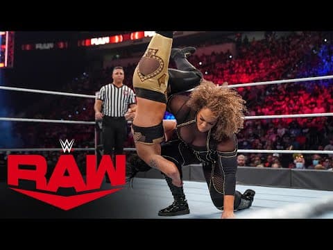 Shayna Baszler vs. Nia Jax: Raw, Sept. 20, 2021