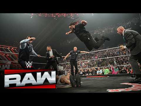 Jacob Fatu SPLASHES Eric André on orders from Roman Reigns: Raw highlights, June 15, 2026