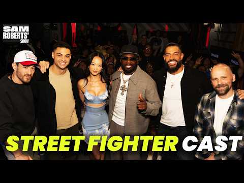 Roman Reigns, 50 Cent, Noah Centineo, & The Cast Talk Street Fighter, WWE, Real Rivalries, & More