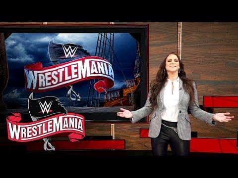 Stephanie McMahon welcomes WWE Universe: WrestleMania 36 (WWE Network Exclusive)