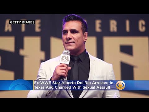 Ex-WWE Star Alberto Del Rio Arrested In Texas, Charged With Sexual Assault