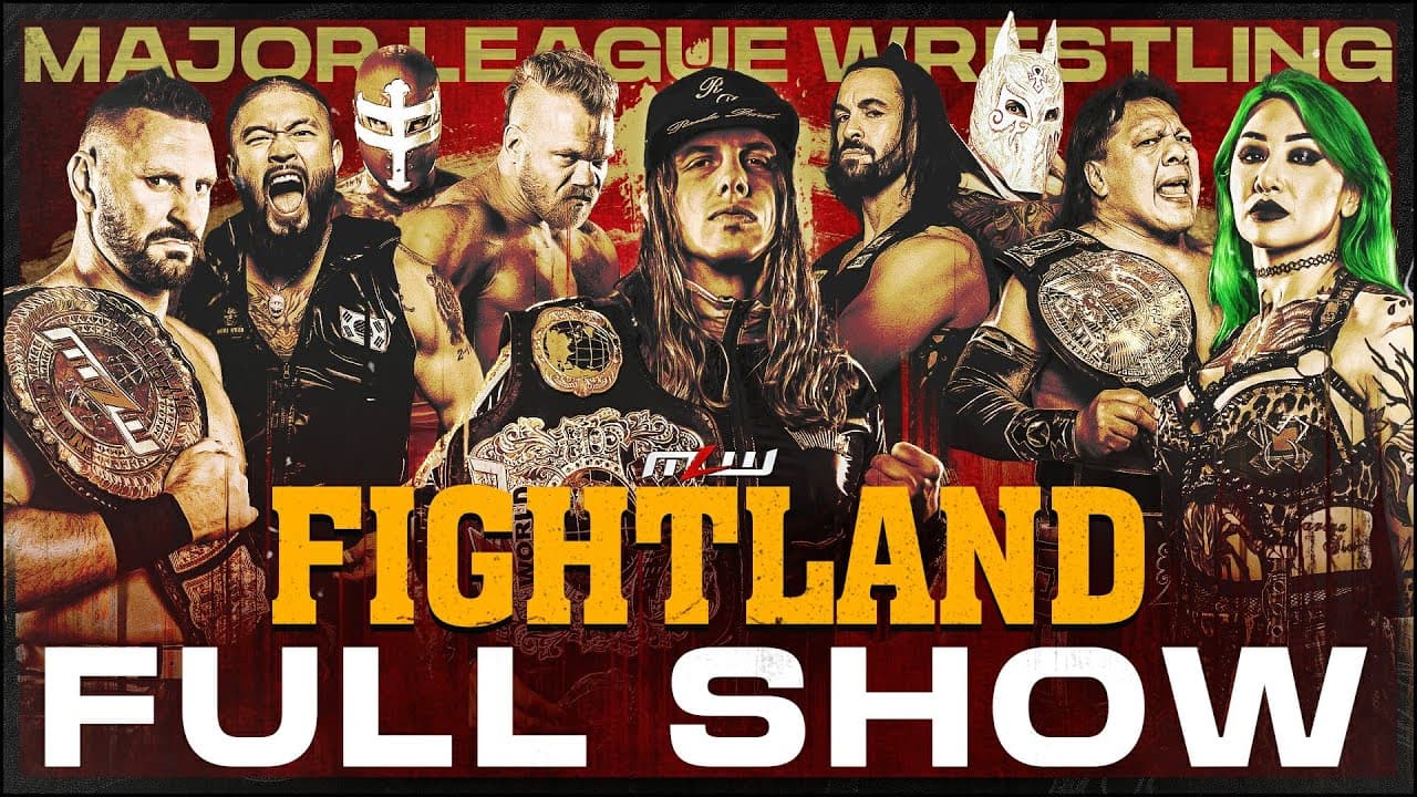 MLW FIGHTLAND 2025 | *FULL EVENT* | Opera Cup | 3 x MLW Title fights