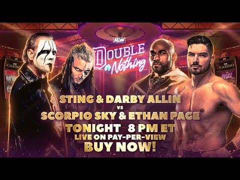 Special Look: Sting & Darby Allin vs Ethan Page Scorpio Sky | LIVE! Tonight on PPV
