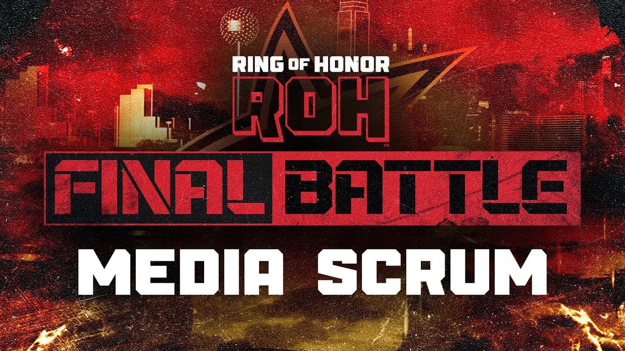 ROH Final Battle Media Scrum | 12/15/23, Garland, Texas