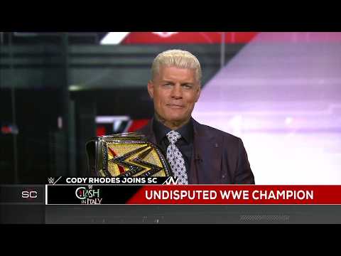 Cody Rhodes on facing Gunther for the Undisputed WWE Championship ? | SportsCenter