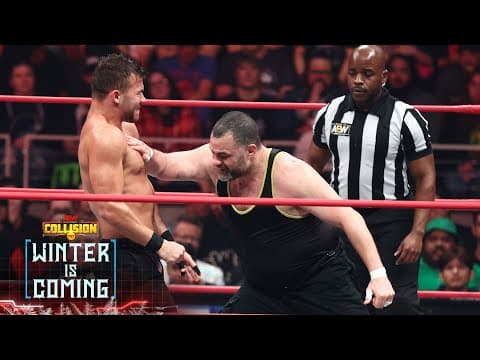 ROH & NJPW Strong Champ Kingston faces a foe with nothing to lose, Garcia! | 12/16/23 AEW Collision