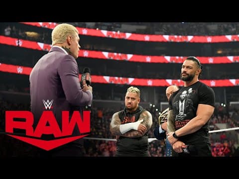 Roman Reigns and Paul Heyman refuse to give Cody Rhodes a rematch: Raw, April 3, 2023