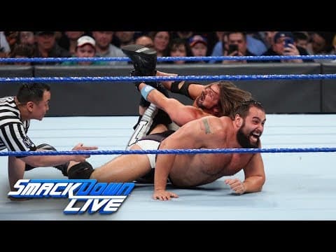 AJ Styles vs. Rusev: SmackDown LIVE, April 17, 2018