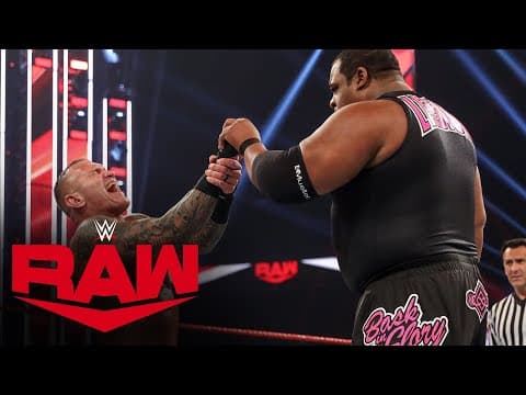 Keith Lee vs. Randy Orton: Raw, Aug. 24, 2020