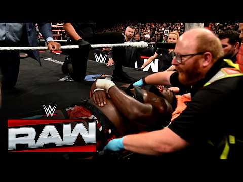 EXCLUSIVE: Royce Keys gets stretchered out following Street Fight: Raw, Aug. 3, 2026