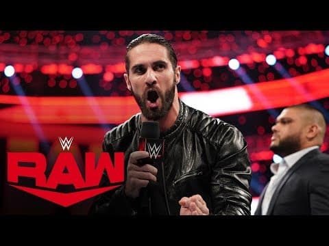 Seth Rollins says AOP will enforce his will for the future: Raw, Dec. 16, 2019