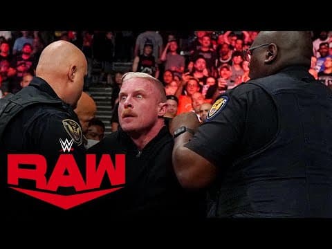 Dexter Lumis crashes Raw: Raw, Aug. 8, 2022
