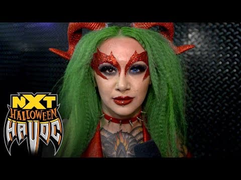 Shotzi celebrates an unforgettable NXT Halloween Havoc: WWE Network Exclusive, Oct. 28, 2020
