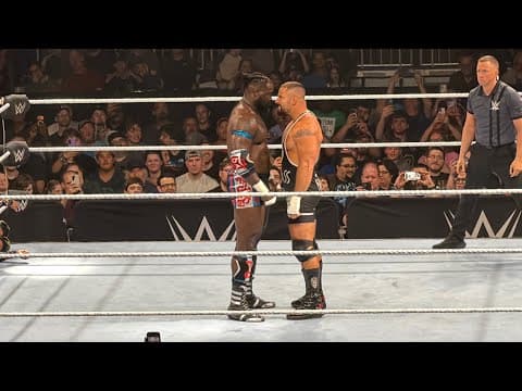 Oba Femi vs Bron Breakker Full Match - WWE Live 8/13/2026