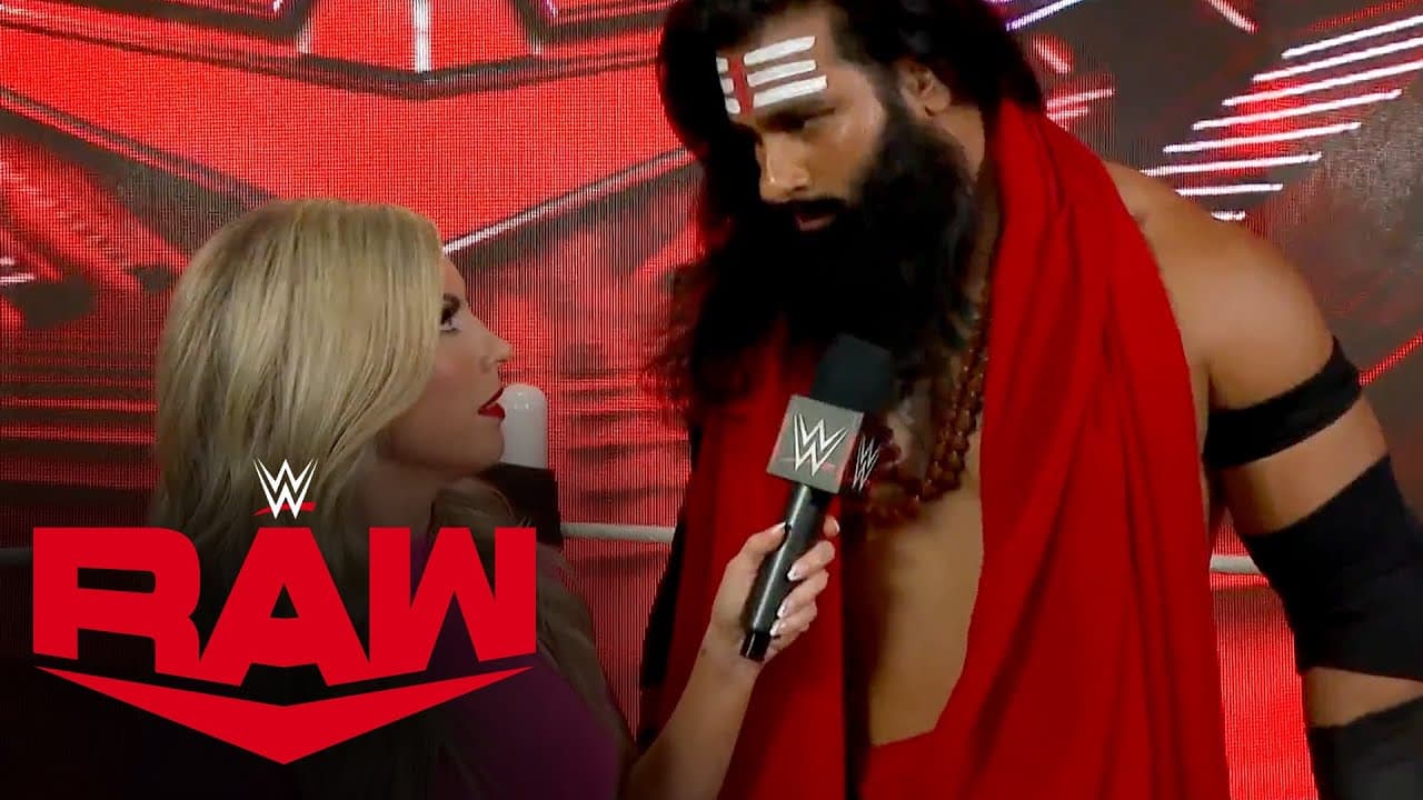 Veer Mahaan spooks Sarah Schreiber: Raw, July 18, 2022