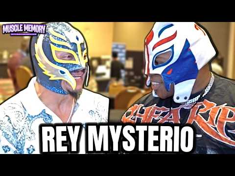 REY MYSTERIO Saved CM Punk's Hair After He Shaved Him Bald | Muscle Memory