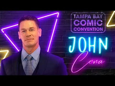 John Cena Takes Over Tampa Bay Comic Convention Stage!!!
