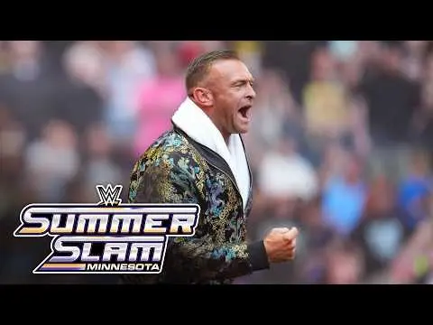 Nick Aldis uses Oasis for epic first WWE entrance: SummerSlam 2026 highlights
