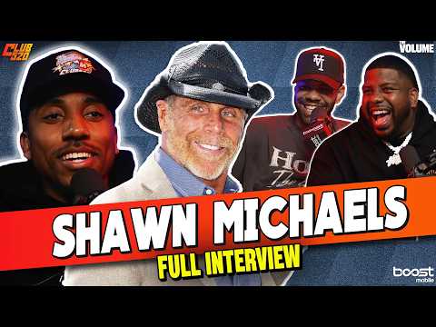 Shawn Michaels on WRESTLEMANIA 42, Sexyy Red, The Undertaker, HBK's origin | Jeff Teague & Club 520