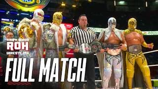 FULL MATCH El Sky Team vs. Los Hermano Chavez | #ROH World Tag Team Titles | ROH TV 7/18/2026