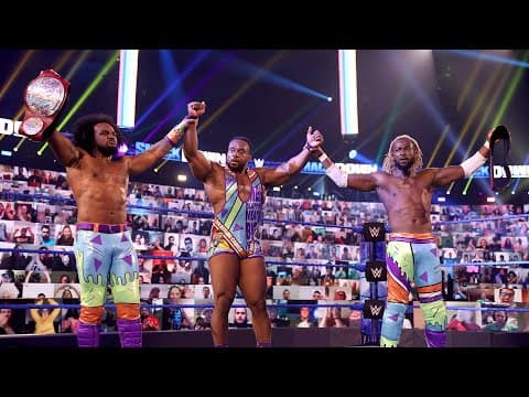 Behind the scenes of The New Day’s farewell SmackDown match