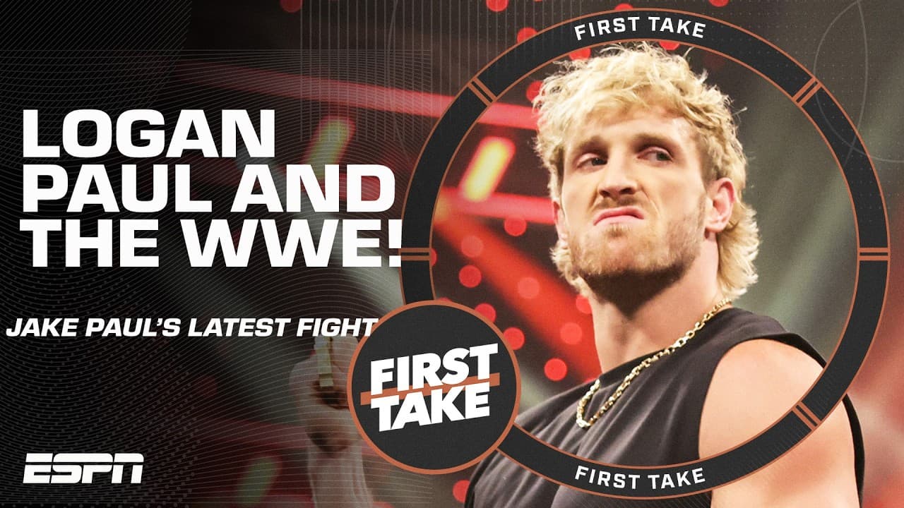 Logan Paul weighs in on Jake Paul's fight against Anthony Joshua ? | First Take