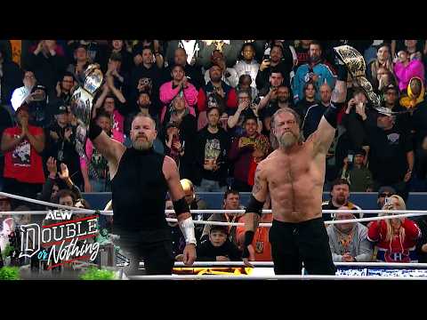 Cope & Cage become AEW World Tag Team Champions! | AEW Double or Nothing 2026
