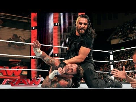 CM Punk vs. Seth Rollins: Raw, Dec. 30, 2013