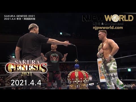 Will Ospreay is IWGP World Heavyweight Champion! Shingo Takagi, Okada to challenge? |Sakura Genesis