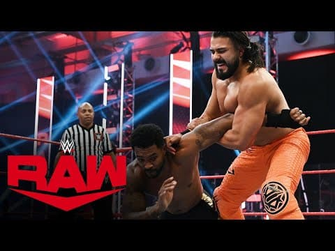 The Street Profits vs. Andrade & Angel Garza: Raw, July 20, 2020