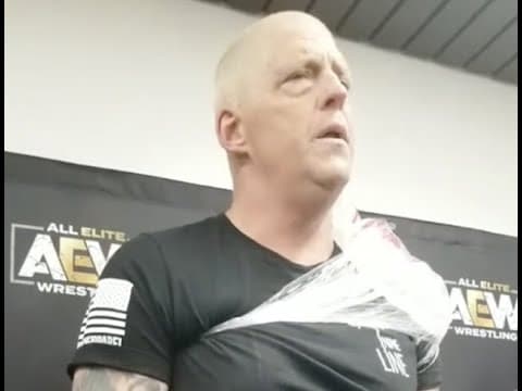 Dustin Rhodes, Brandi Rhodes On Cody's NECK TAT, Team With QT Marshall AEW Revolution Media Scrum