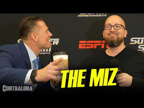 THE MIZ BLASTS INTERVIEWER FOR SUPPORTING BAD BUNNY AND DANHAUSEN OVER HIM | WWE SummerSlam
