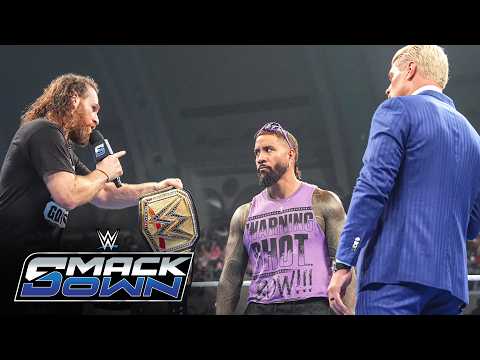 FULL SEGMENT: Cody Rhodes and Jey Uso challenge Sami Zayn: SmackDown highlights, July 3, 2026