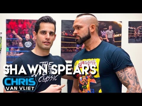 Shawn Spears on the chairshot to Cody, signing with AEW, his wife Peyton Royce, Tully Blanchard