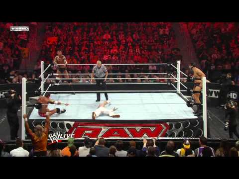Raw: Randy Orton & Rey Mysterio vs. CM Punk & Cody Rhodes