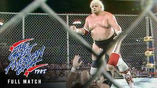 FULL MATCH: Tully Blanchard vs. Dusty Rhodes | TV Title Steel Cage Match: Great American Bash 1985