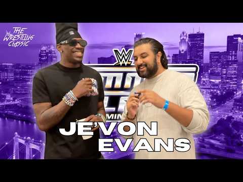 Je'Von Evans on Spinner Title, Calling People Unc & Grayson Waller - Summerslam 2026 Media Junket