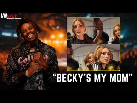 Je'Von Evans on Becky Lynch Being His Mom